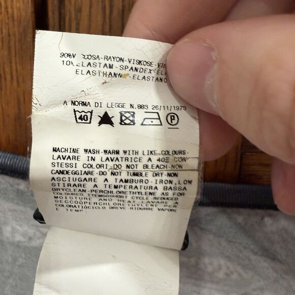 Just Cavalli Feather Print Y2K Scoop Neck Stretch Top Size Medium - Picture 5 of 6